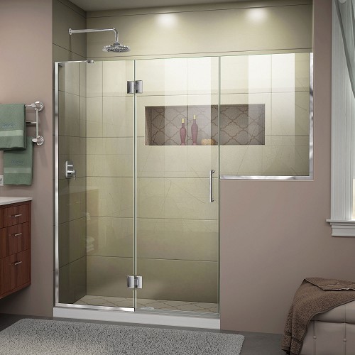 DreamLine Unidoor-X D3232434L-01 Left Wall Installation;  71-71 1/2