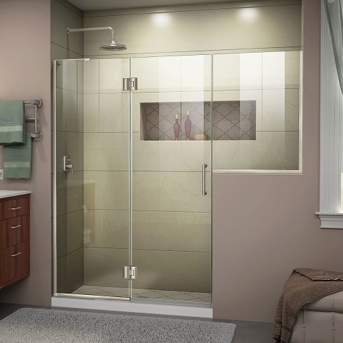 DreamLine Unidoor-X D3232434L-04 Left Wall Installation;  71-71 1/2